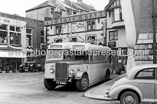 Falmouth seven stars pub 1953 - falmouth,