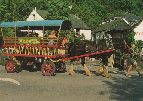 Cornwall postcard polperro - cornwall,