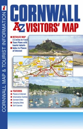 Cornwall visitors map - visitors',