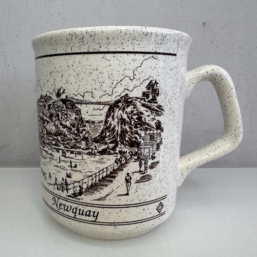 Souvenir mug newquay - souvenir, cornwall
