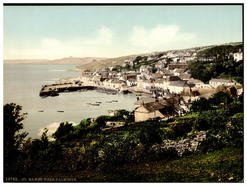 Cornovaglia mawes vicino - st.,
