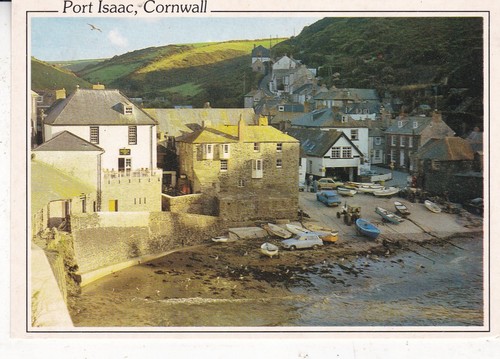 Port isaac cornwall postcard - cornwall,