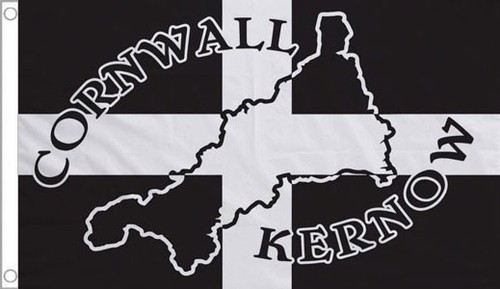 Cornwall kernow flag 3 - 5', 3'