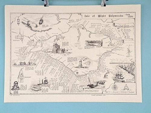 Mappe naufragio costiero