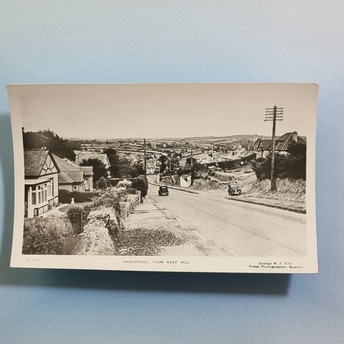 Wadebridge cornwall postcard - wadebridge,