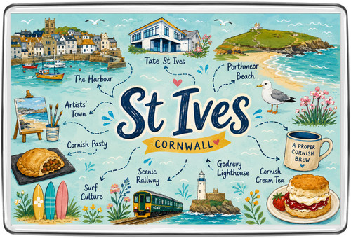 Ives cornwall love - ives, fridge