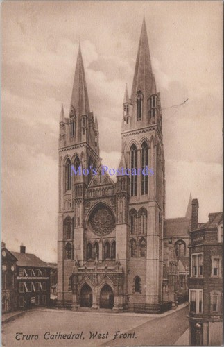 Cornwall postcard truro - -,