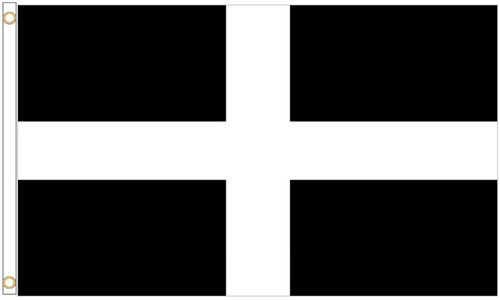 Cornwall kernow polyester flag - polyester,