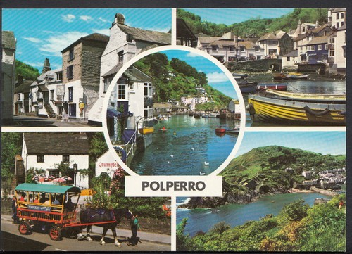 Cornwall postcard views of - cornwall,