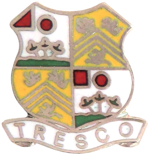 Tresco small pin - pin, badge