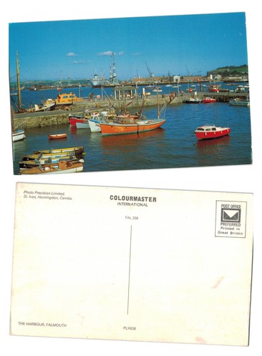 Postcard the harbour - -,